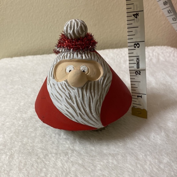 Cute “ROLY POLY” Concrete Santa 🎅🏼 - Picture 4 of 7